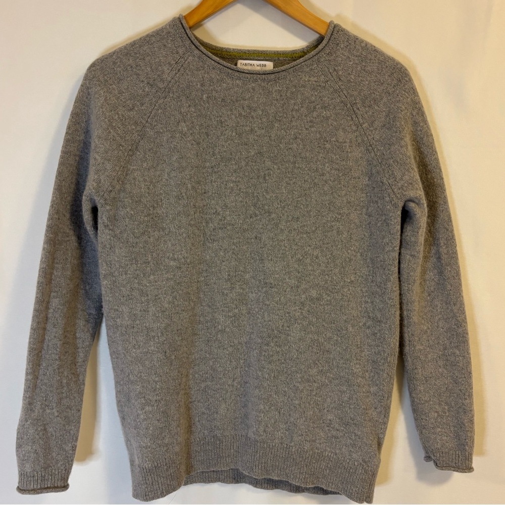 Tabitha Webb - Wool Crew Neck Long Sleeve Knit - Size Large